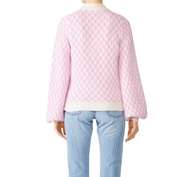 STINE GOYA sweater in Pink and white size medium - Picture 4 of 16